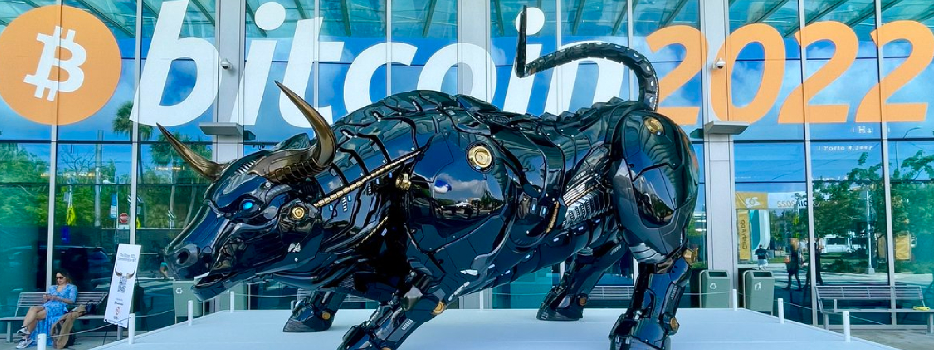 The Miami Bull Mecha Charging Bull Signifies Hope To Crypto Sector at